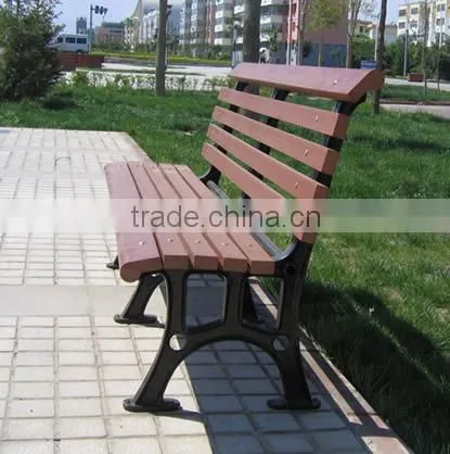 low price wpc rest chair/garden bench