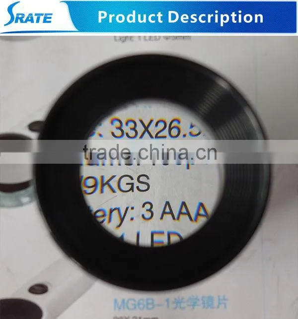 MG17136 10X Plastic Material Gift Magnifier