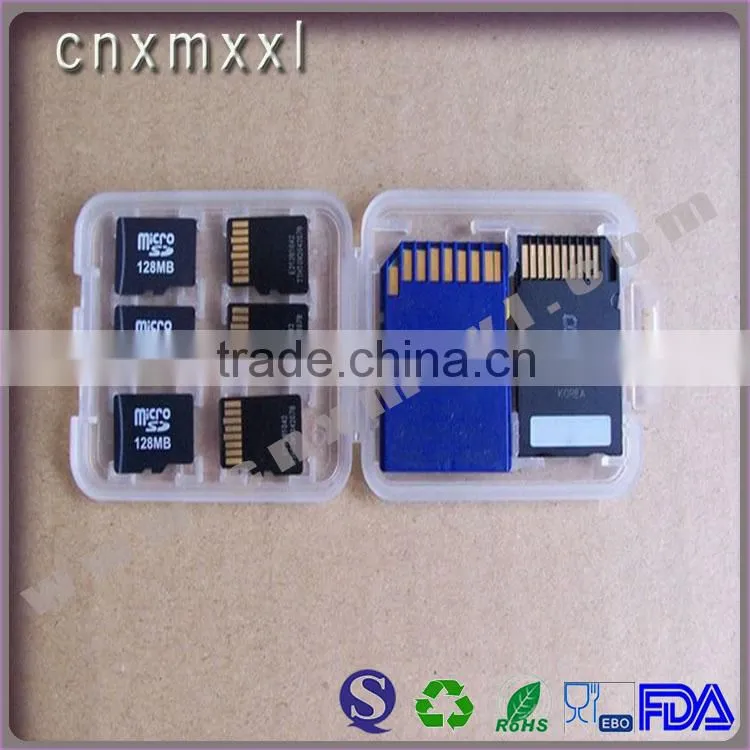 new style plastic micro sd card case with great price