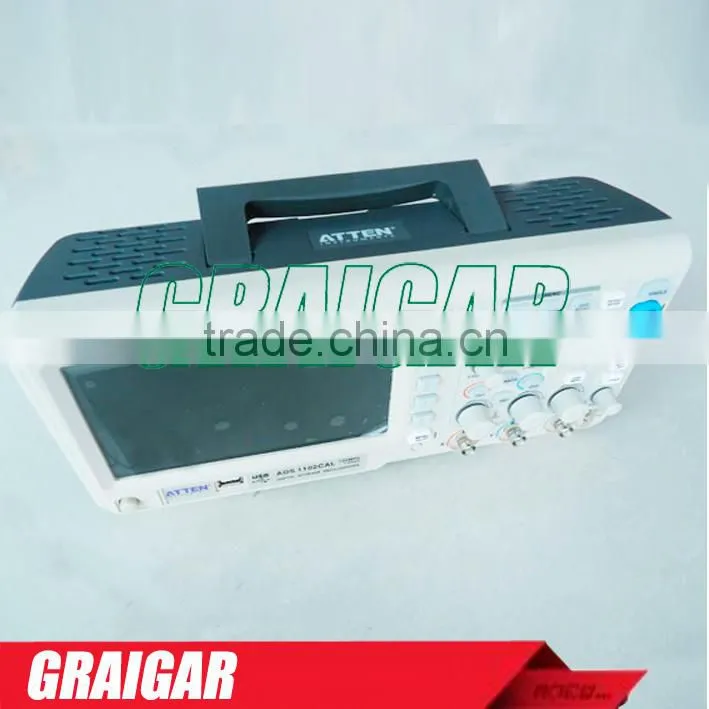 ATTEN ADS1102CAL 100MHz 1G Digital Oscilloscope 7" LCD