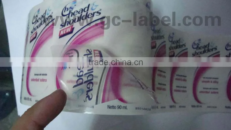 chemical adhesive label