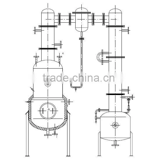 Liquid Vacuum evaporator