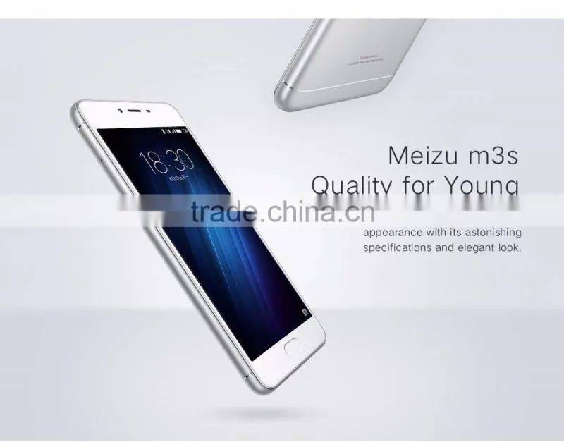 Original Meizu M3S Meilan M3S Mobile Phone 2.5D Glass MT6750 Octa Core 5.0" 2GB RAM 16GB ROM 13MP 3020mAh 4G LTE Fingerprint