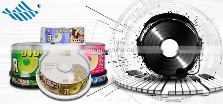customized design blank cd-r 700mb