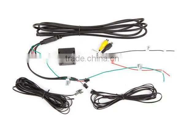 4.3" high resolution car rearview mirror with parking sensors/more functions option