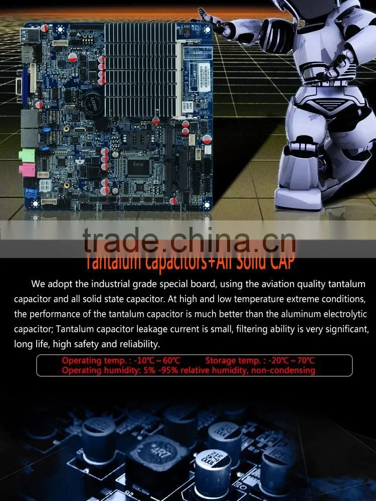 Industrial Network mini PC motherbaord J1900 Industry Computer board with 2*MINI PCIE