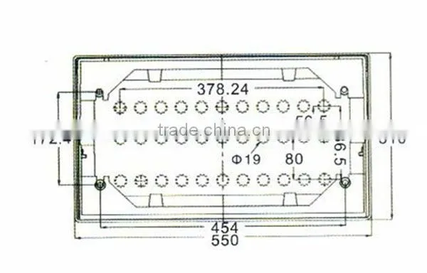 144 Core (940x550x310) Cable Transfer Box