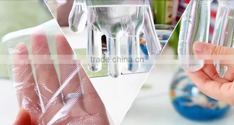 2015alibaba China security cheap clear customized plastic clear disposable gloves