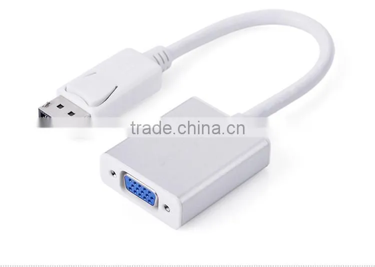 manufacturer hot sales high resolution cheap DP to VGA cable