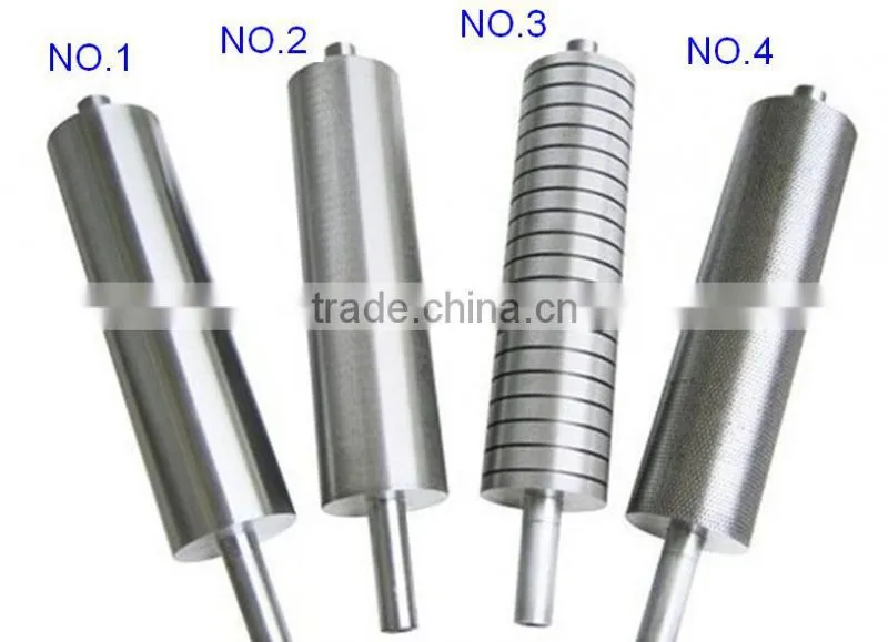 hot melt roller machine without upper roller