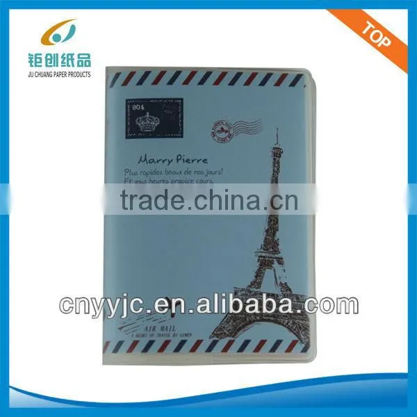 72K PVC colorful cover pocket fancy brand notebook
