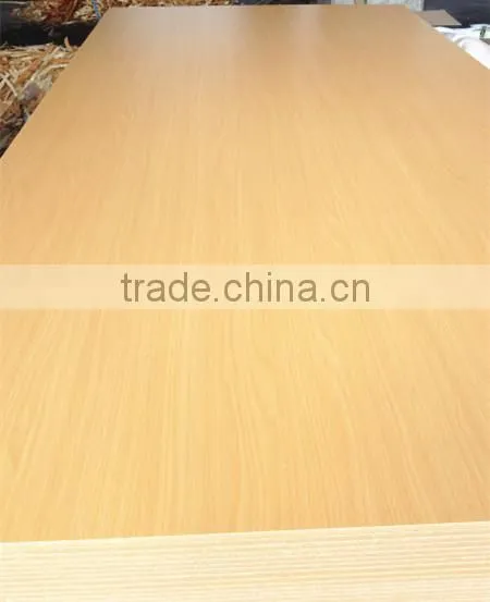 17mm double sided melamine mdf board from Linyi