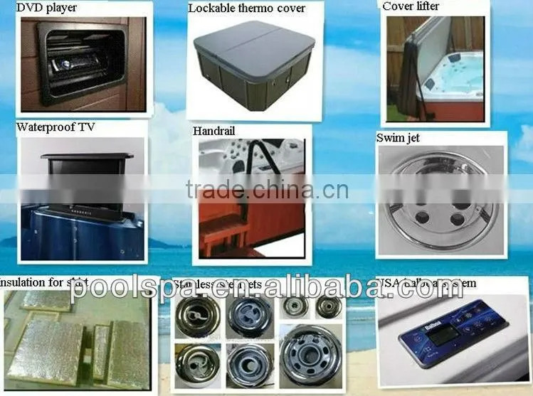 hot selling with air bubble cold spa hot tub