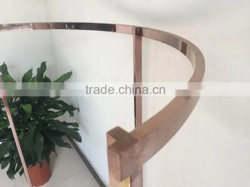 wholesale stainless steel clothing stores display stand
