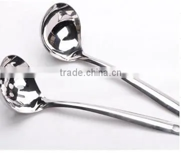 HighQuality korean kitchenware stainless steelkitchen tools/Hot pot spoon/dinner strainer Customizable LOGO 1PCS S55