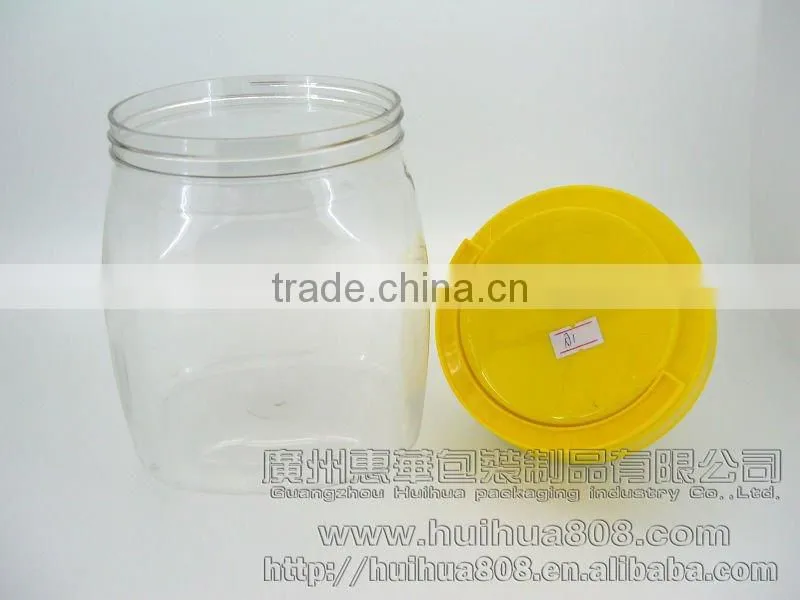 hot sale plastic small dry food jar