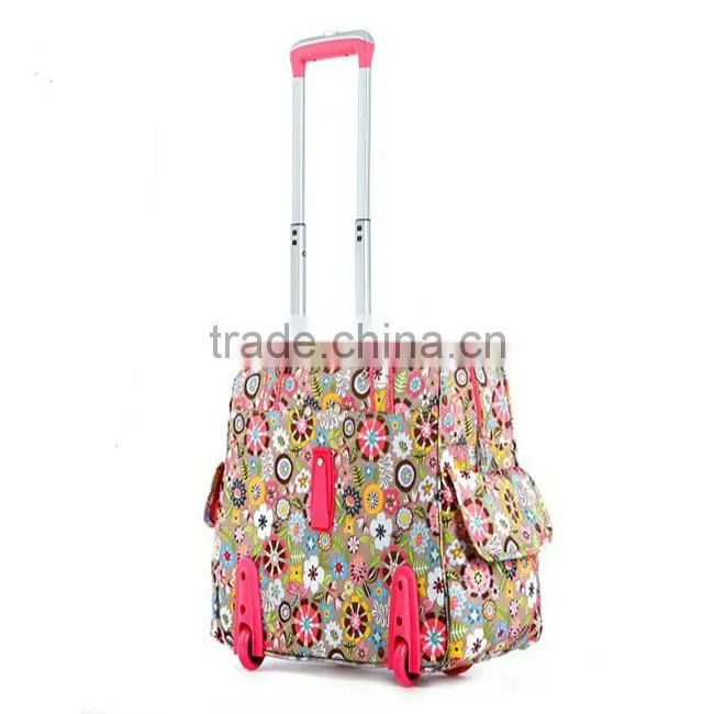 Deluxe fashion rolling import luggage