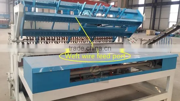 Hebei supplier 2.5m width guard fence facility flat fence panels producing equipment 2.5mm~5mm metal wire mesh welding machine