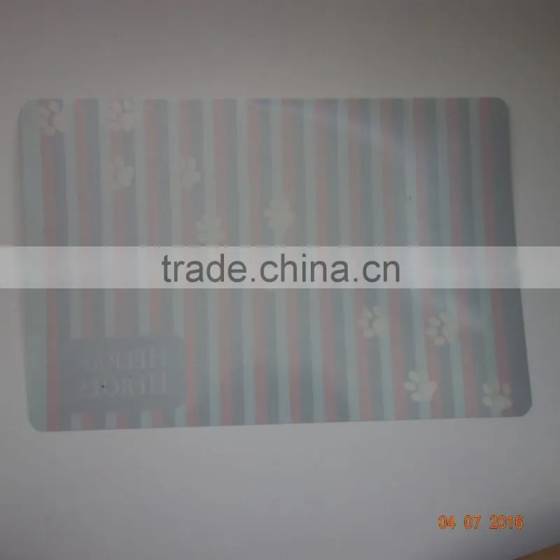 Hot Sale Cheap Plastic Placemat PP Eco-friendly Table Mats
