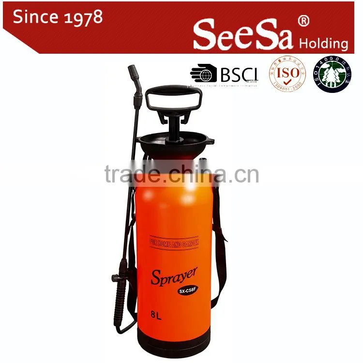 8L Hand pump sprayer garden spray machines plastic sprayer hand pump sprayer