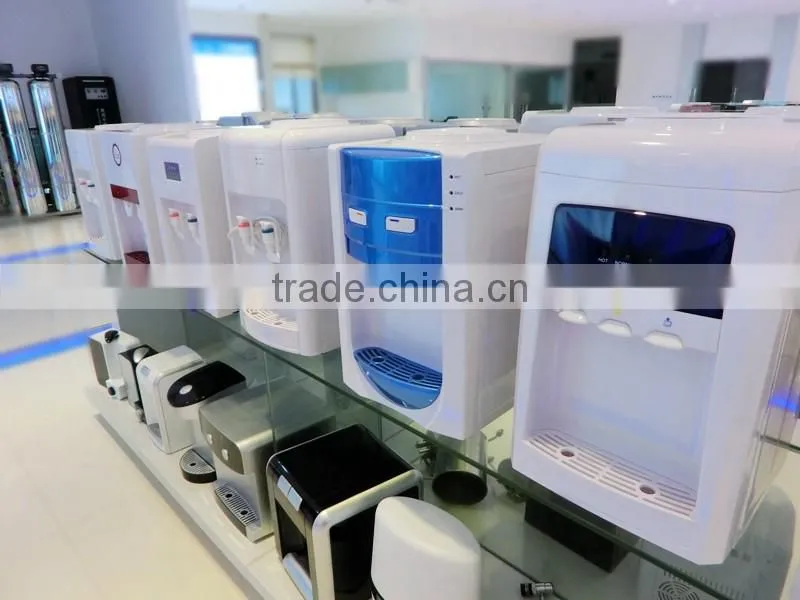 2016 New design luxury standing hot cold water dispenser with filter system