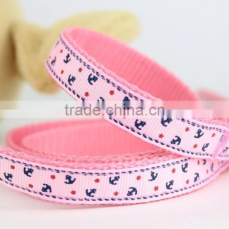 Best quality black&white color dog harness and leash