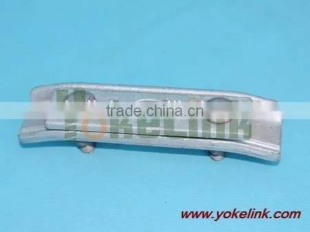 Hot sale hot rolled steel straight and angle galvanized 3 holes suspension clamp