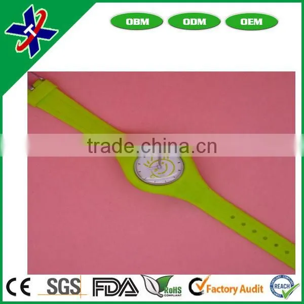 Latest Style Custom Colorful New Fashion interchangeable silicone strap watch