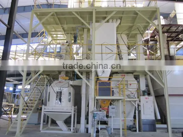 High capacity small animal feed pellet plant line