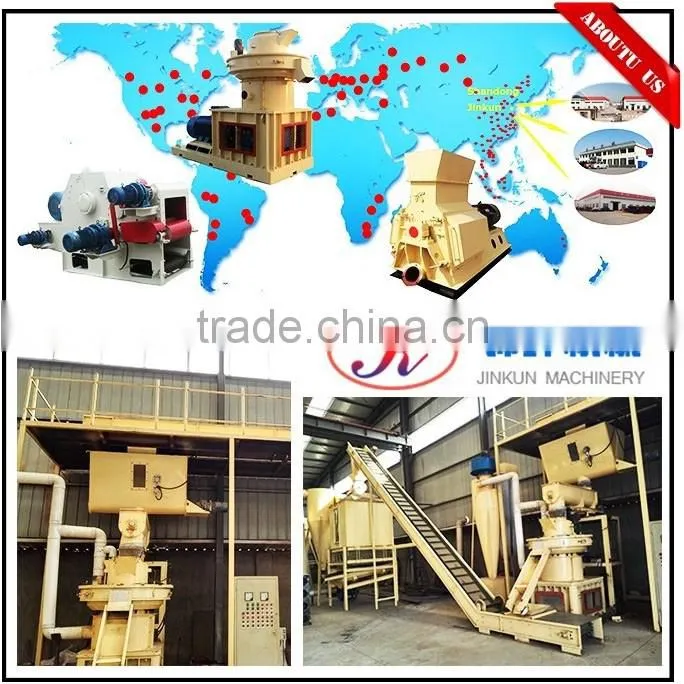 New biomass wood sawdust pellet machine price for sale JKER560