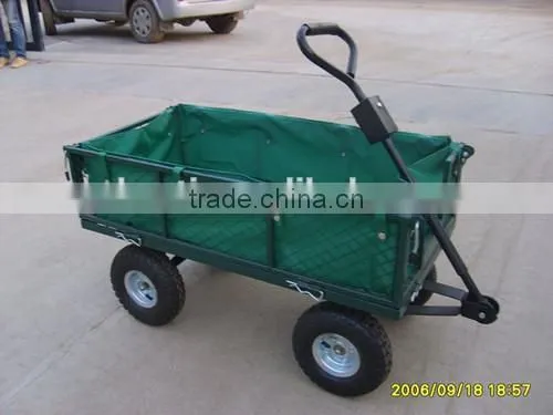 folding metal wagon beach hand cart