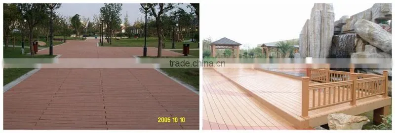 pe wpc decking floor wpc floor