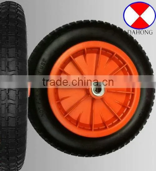 PU foaming rubber wheel size 13*3,300-8tire wheels