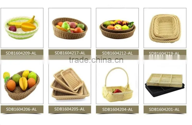 S&D outdoor fiberglass water hyacinth hand woven black tall square planter decorative garden stone flower pot