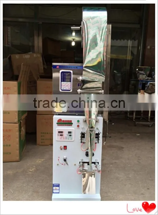 Spiral feeding packer sealing machine ,granular tea powder automatic packing machine