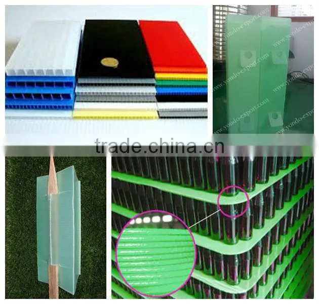 Corrugated plastic board/Corex board