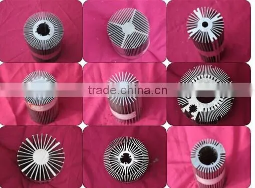 hight quality products ! round heat sink aluminium profile aluminum heatsink profile