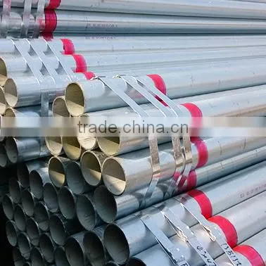 ASTM A53 Pre galvanized welded 6 inch 6000mm steel pipe