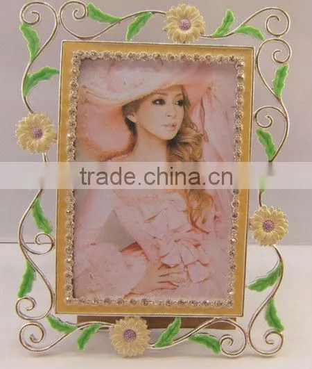 Metal material baby beautiful photo frame