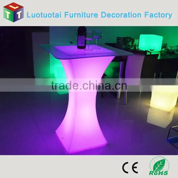 LED decorative short bar stool