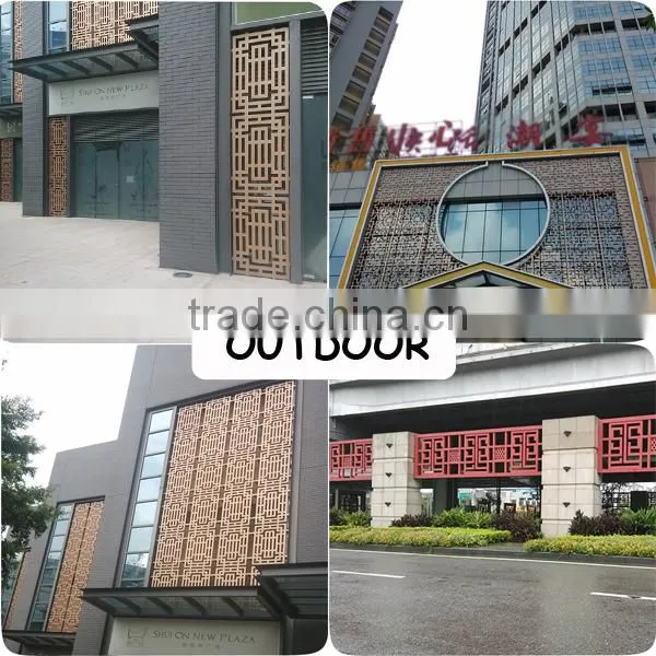 Alibaba Customed Stainless Steel Decorative Folding Partition Wall
