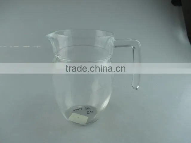 Stocked transparent water bottle/glassware