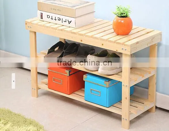Simple Wooden shoe rack