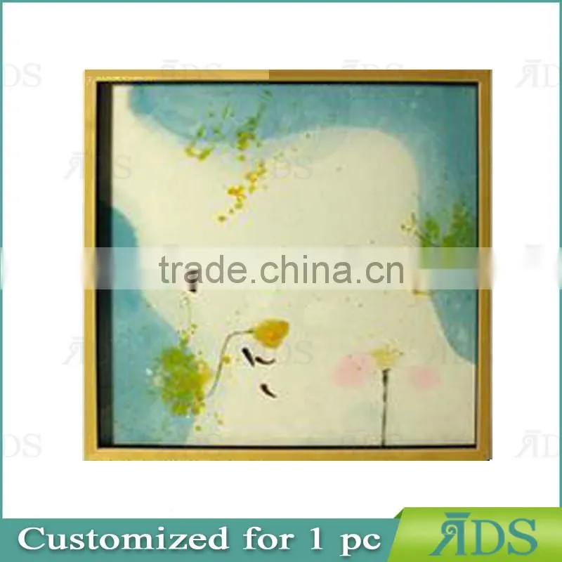 Framed Handmade shadow box decorative glass wall art
