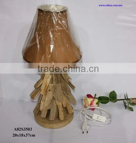 drifwood table lamp