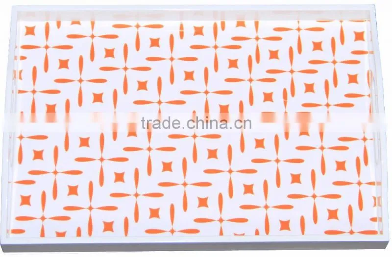 Lacquer serving tray