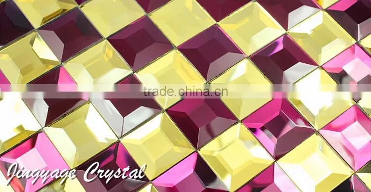 Diamond 5 surface mosaic glass 30*30mm