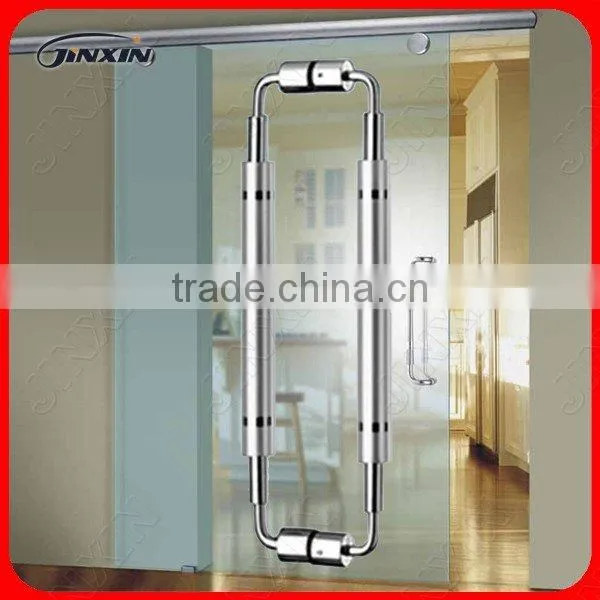 JINXIN OEM stainless steel glass door handle Guangzhou manufacturer