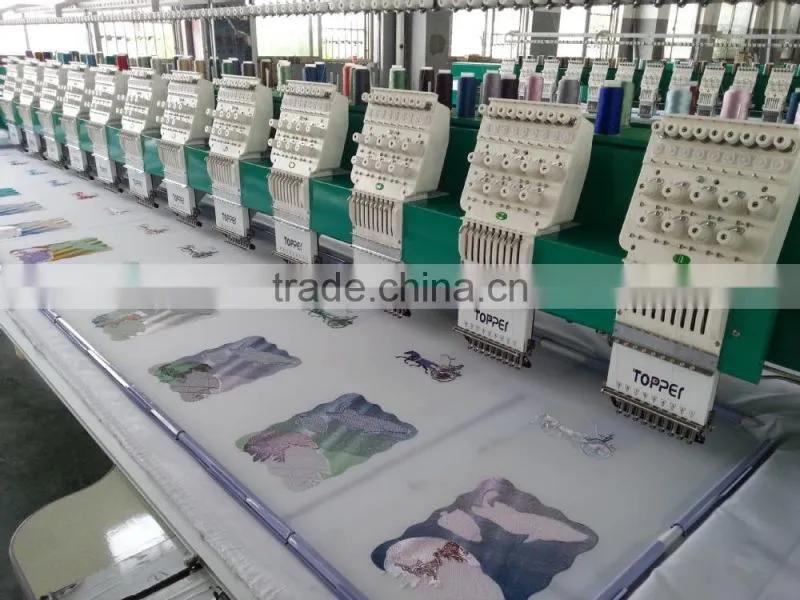 TP912 Flat Computerized Embroidery Machine
