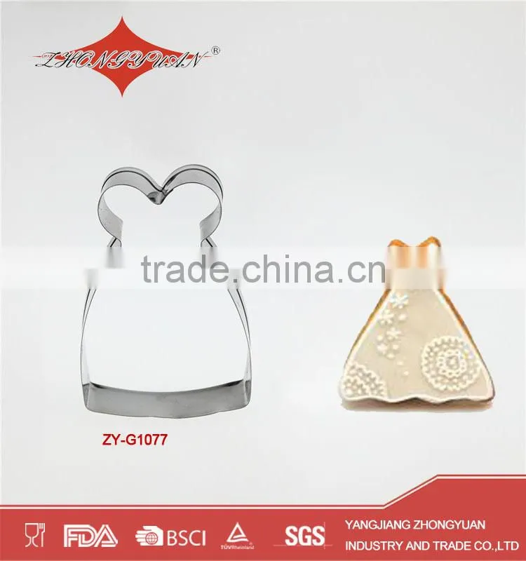bulk mini irregular shape stainless steel cookie cutter